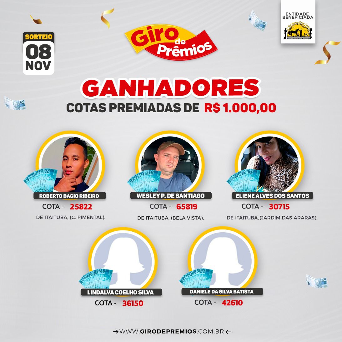 Concorra a 01 CB 300 2024 0km ou R$ 30 mil + R$ 10.000,00