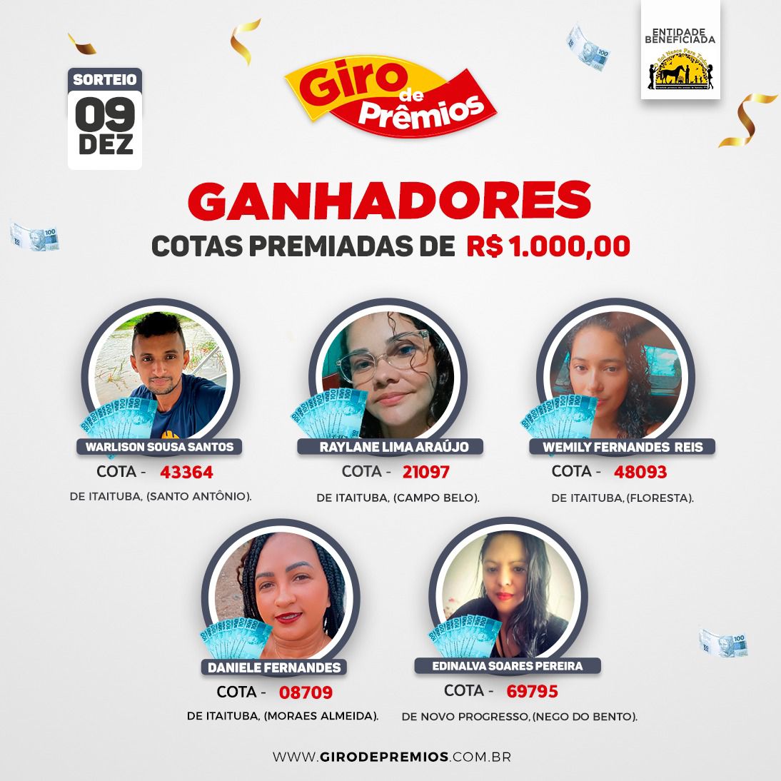 Concorra a 01 Bros 160 2025 0km ou (R$ 25 mil) + R$ 10 mil 